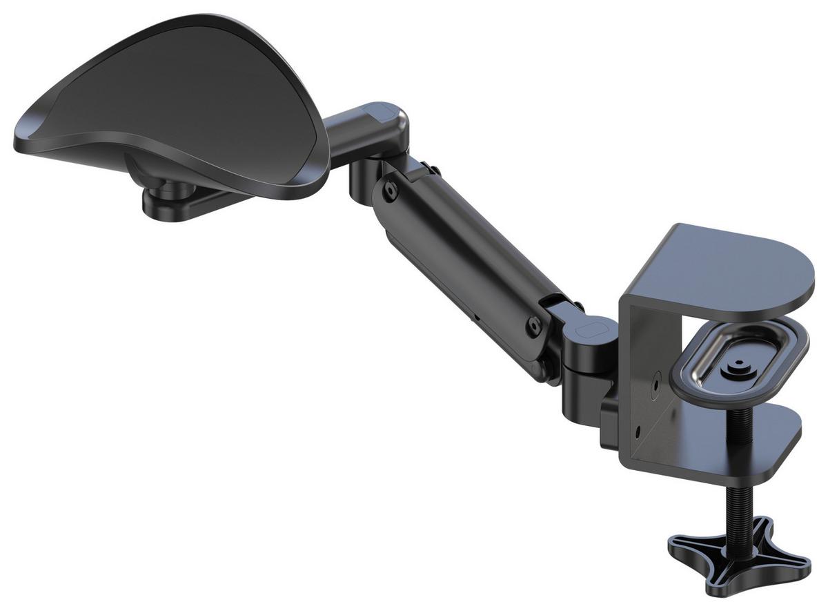 Armstütze Relex Rt1 Schwarz B: 40,4 cm - Schwarz, MODERN, Leder/Kunststoff (40,4/7,5/11cm) - MID.YOU