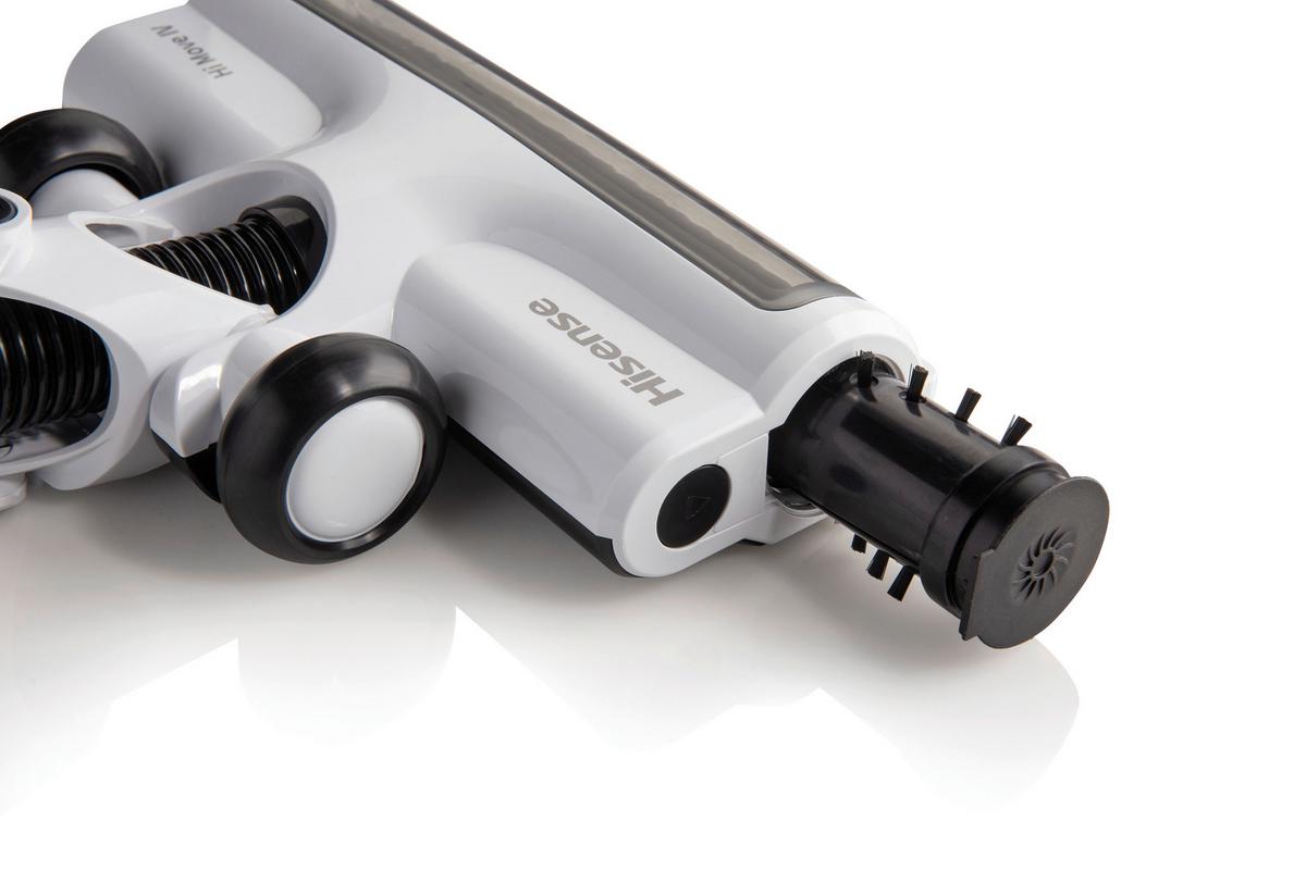 Akku-Handstaubsauger Weiß, 110w, 0,5 Liter - Weiß, Basics, Kunststoff/Metall (25/111,2/25,5cm) - Hisense