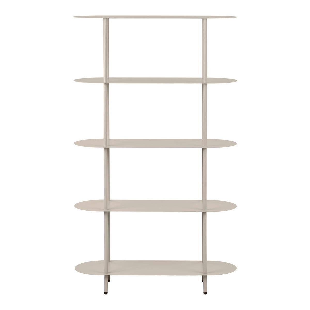 REGAL Rieti, Beige B: 90 cm - Beige, Design, Metall (90/150/31cm) - MID.YOU