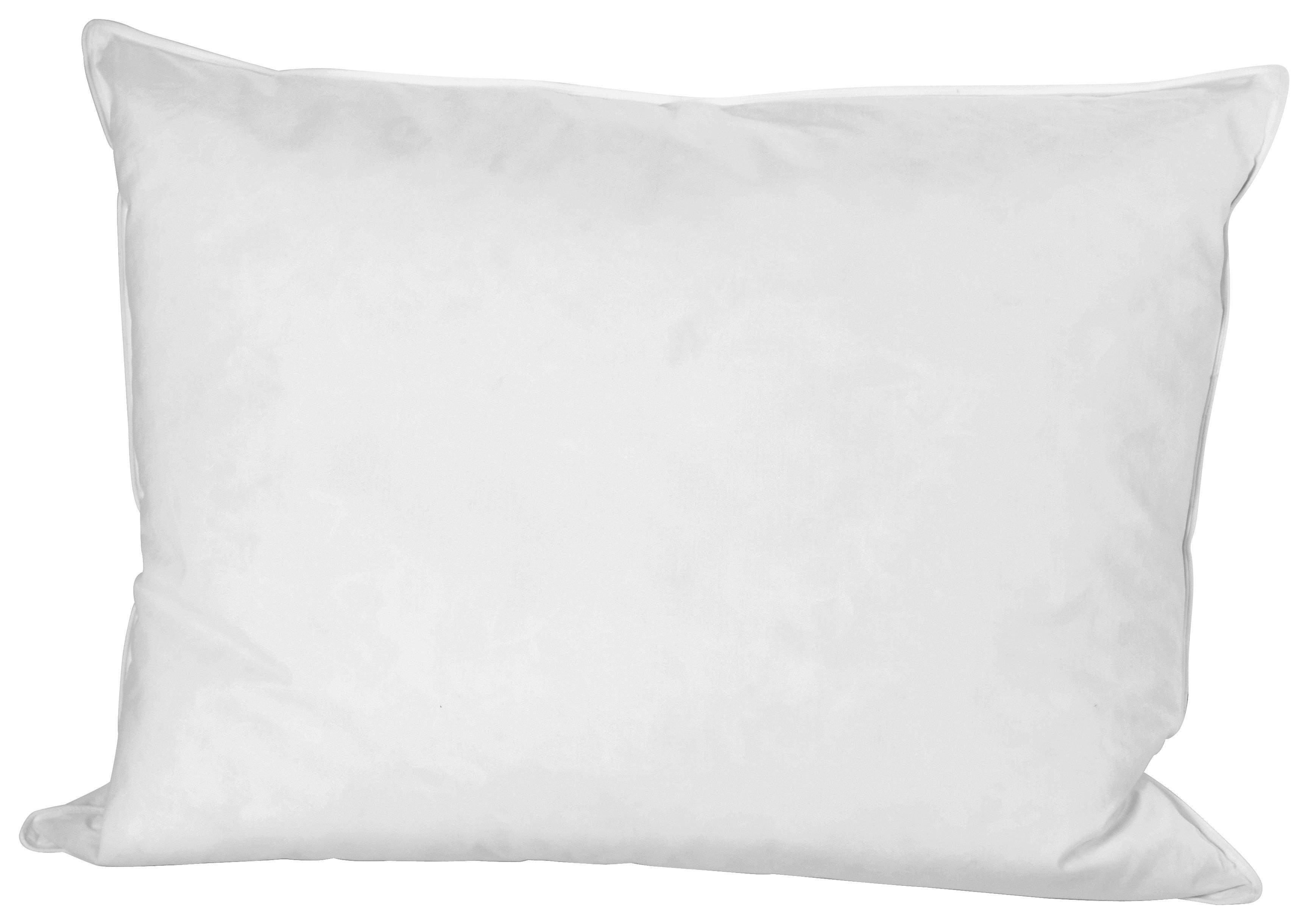 Polster Erwin 70x90 cm Füllung: Federn/Daunen - Weiß, KONVENTIONELL, Textil (70/90cm) - Ele