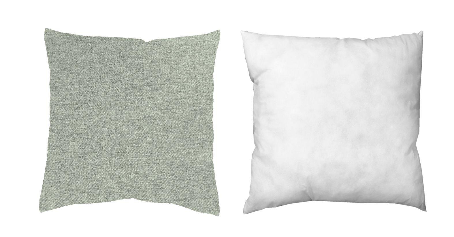 ZIERKISSEN Salbeigrün 50x50 cm - Salbeigrün, Basics, Textil (50/50cm)