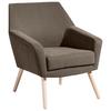 Polstersessel Mit Armlehnen Alegro Velours Sahara - Buchefarben/Sahara, Design, Textil (67/81/71cm) - Max Winzer