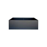 HOCHBEET PFLANZKASTEN 150X100X50 - Anthrazit, Basics, Metall (100/50/150cm)