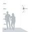 LED-Deckenleuchte Nelian - Chromfarben, MODERN, Metall (70cm) - Luca Bessoni LED-Deckenleuchte Nelian - Chromfarben, MODERN, Metall (70cm) - Luca Bessoni
