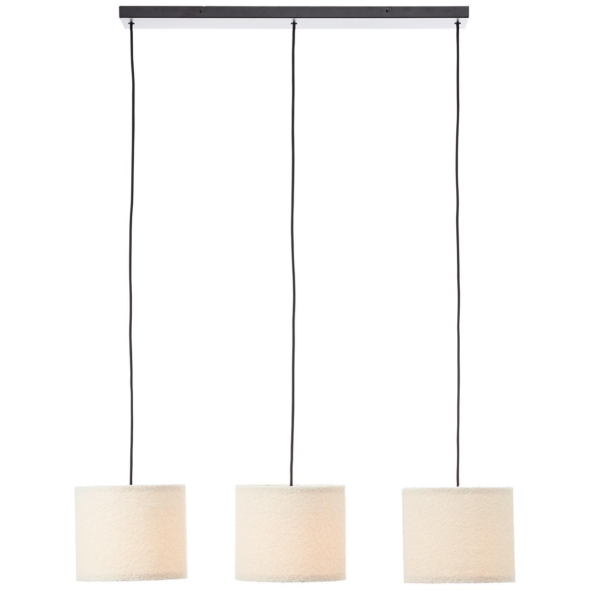 Hängeleuchte 60164/09 Teddy - Beige, Basics (94/23/150cm) - Brilliant