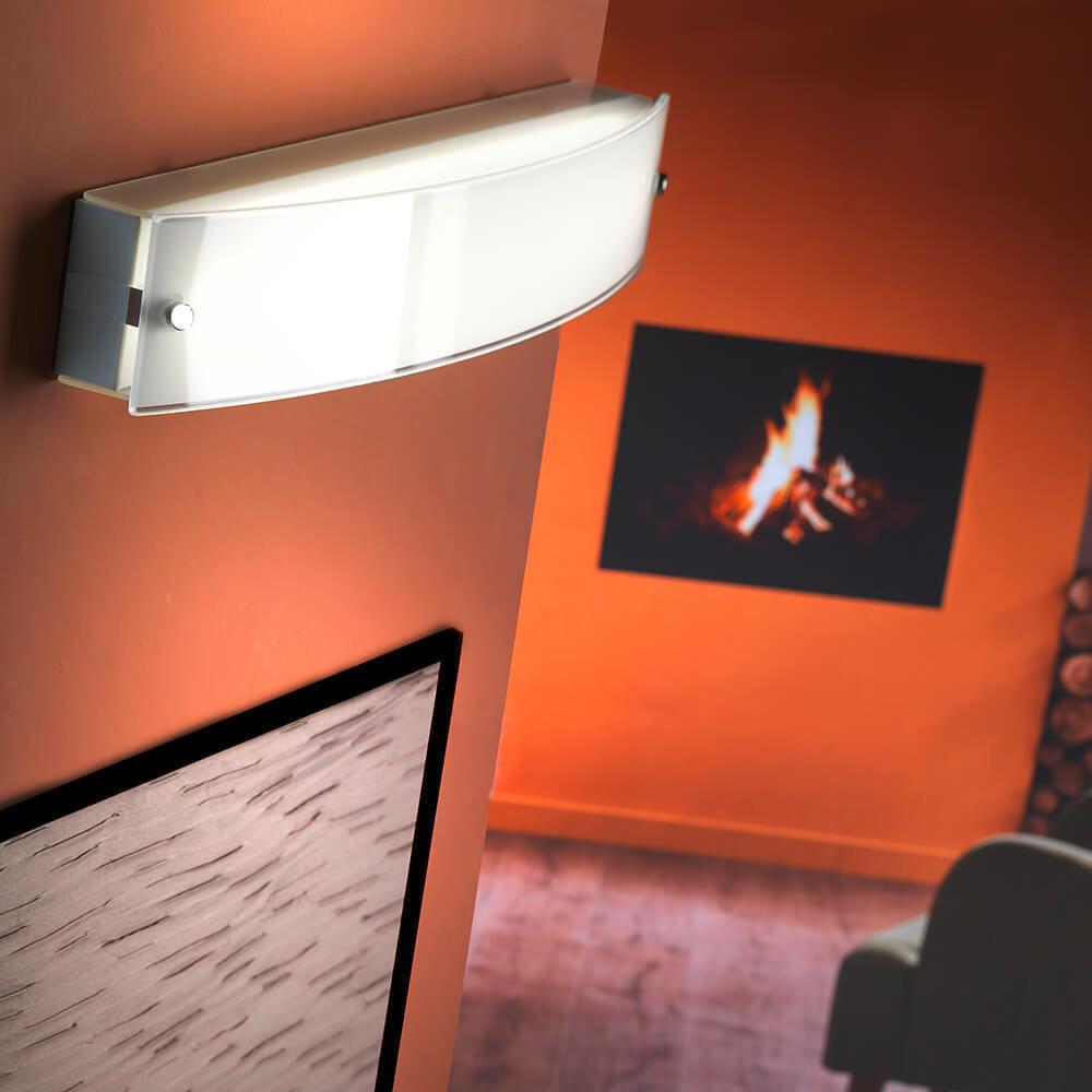 Spiegelleuchte 1006/Ap - Weiß, KONVENTIONELL, Metall (45/8/8cm)