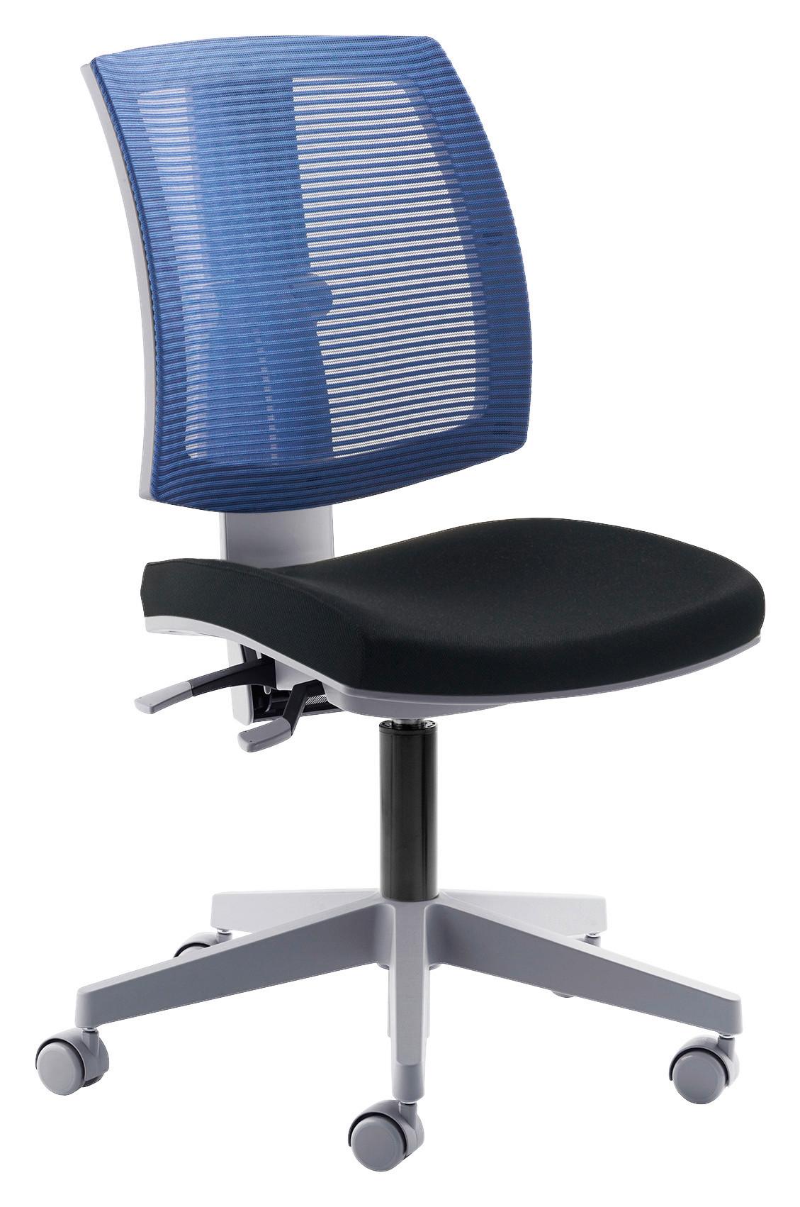 Drehstuhl My Flexo Mit Wippfunktion Schwarz/blau