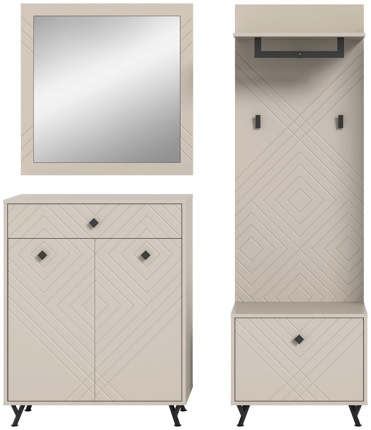 PREDSIEŇOVÝ NÁBYTOK NOTES - Design, kompozitné drevo (195/190/35cm) - MID.YOU