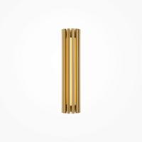 Wandleuchte Sonata - Messingfarben/Goldfarben, Trend, Kunststoff/Metall (8,1/36cm) - MAYTONI