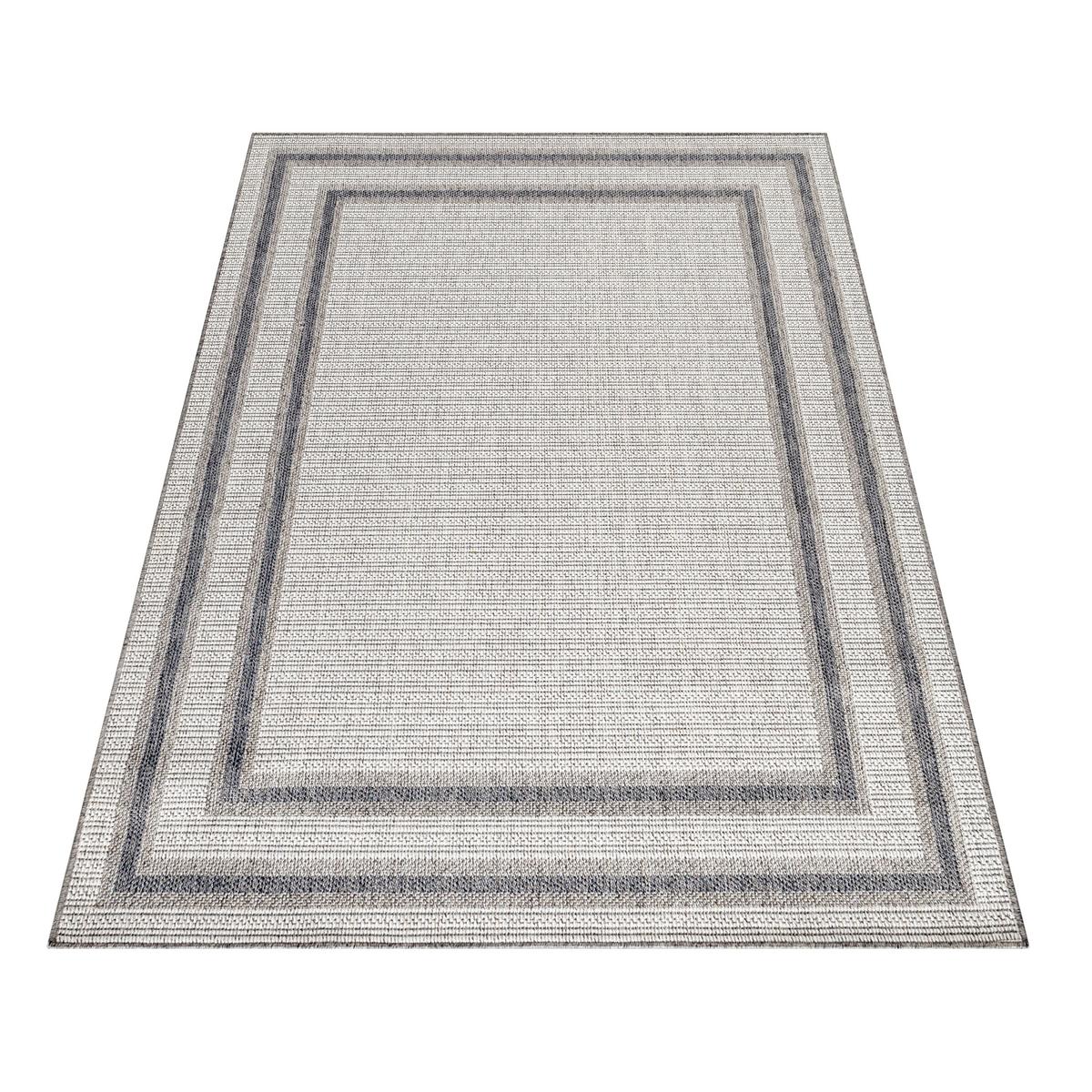 Flachwebteppich Aruba - Creme, Design, Textil (60/100cm)