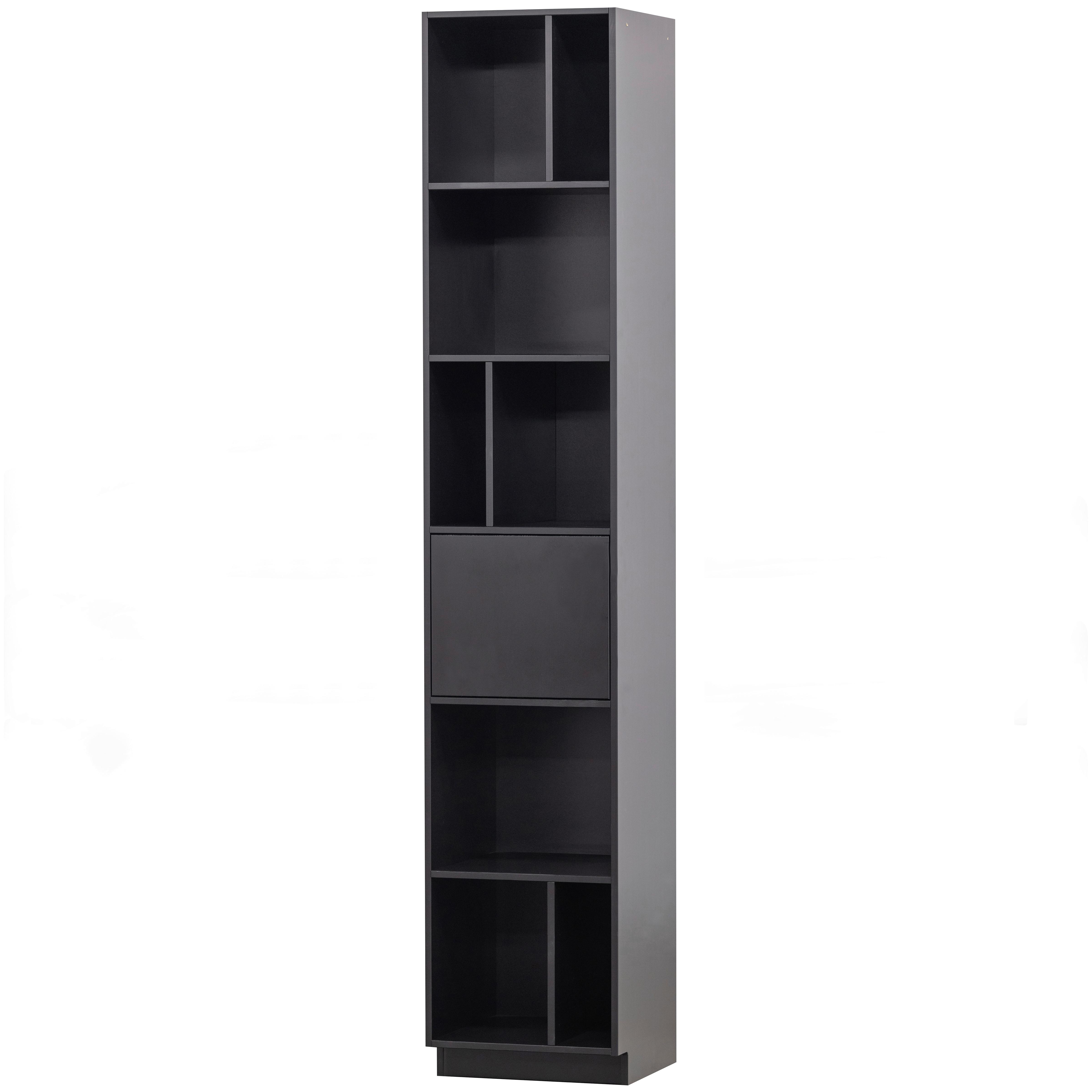 Buffet Finca Schwarz B: 40 Cm - Schwarz, Design, Holz (40/210/40cm) - Livetastic