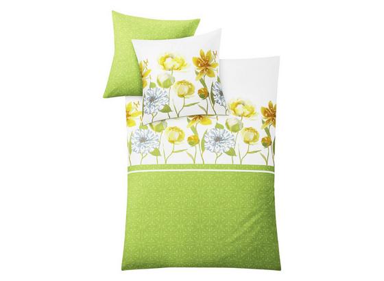 Makosatin Bettwäsche Amarillo - Grün, MODERN, Textil - Kleine Wolke Makosatin Bettwäsche Amarillo - Grün, MODERN, Textil - Kleine Wolke