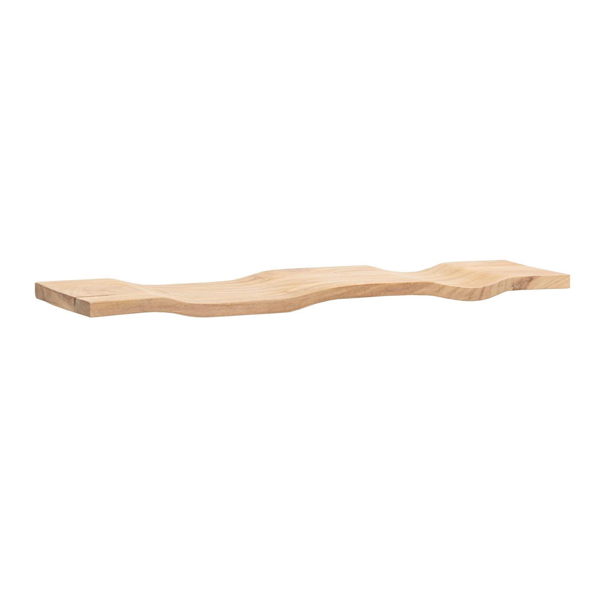 WANDBOARD Akaziefarben B: 80cm - Akaziefarben, Design, Holz (80/5/20cm) - Livetastic