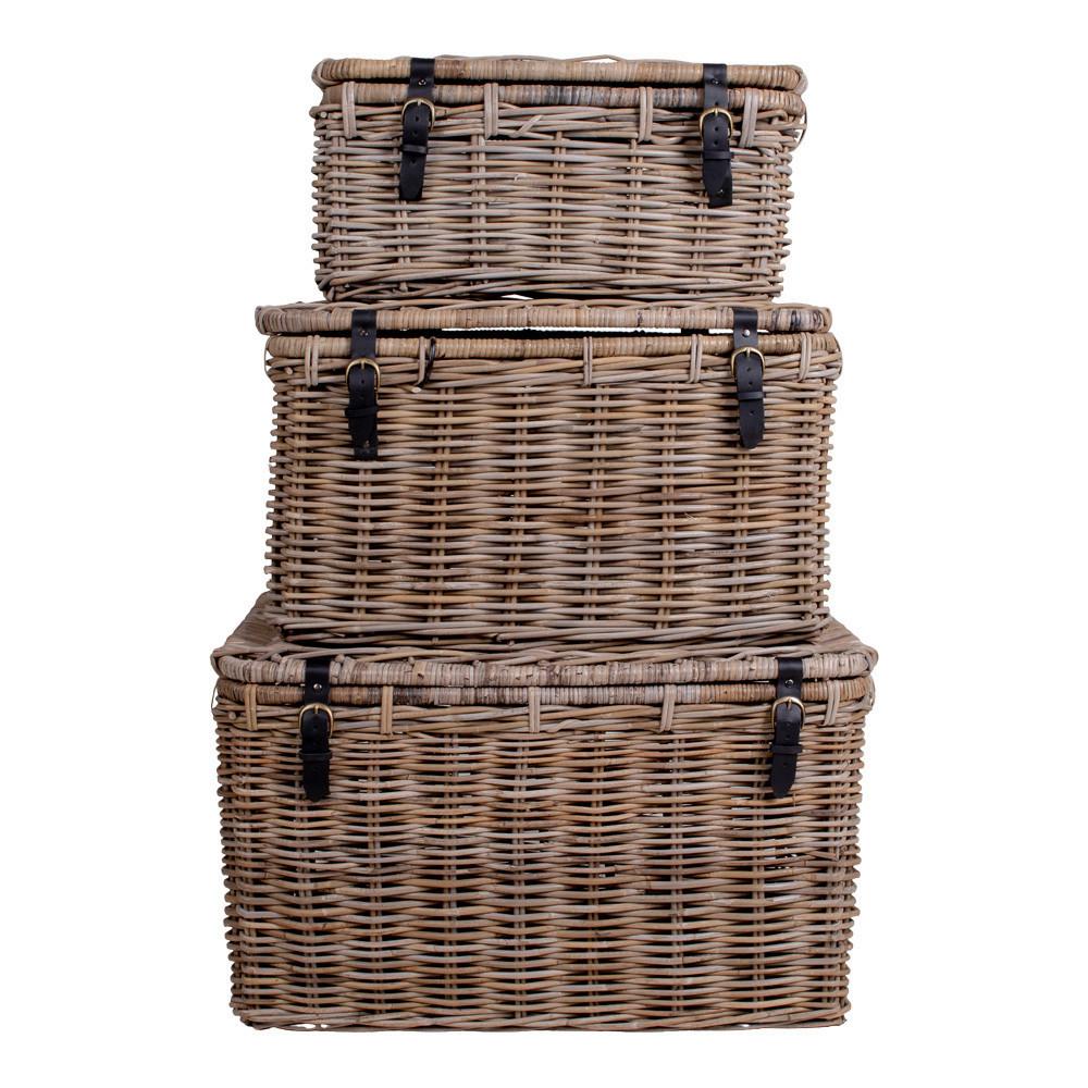 Korbset Naturfarben B: 81 cm 3-teilig - Naturfarben, Basics, Naturmaterialien (81/48/51cm)