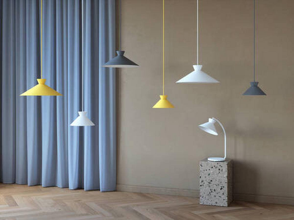 Hängeleuchte Dial Pela Weiß B: 45 cm - Weiß, Design, Metall (45cm) - Nordlux