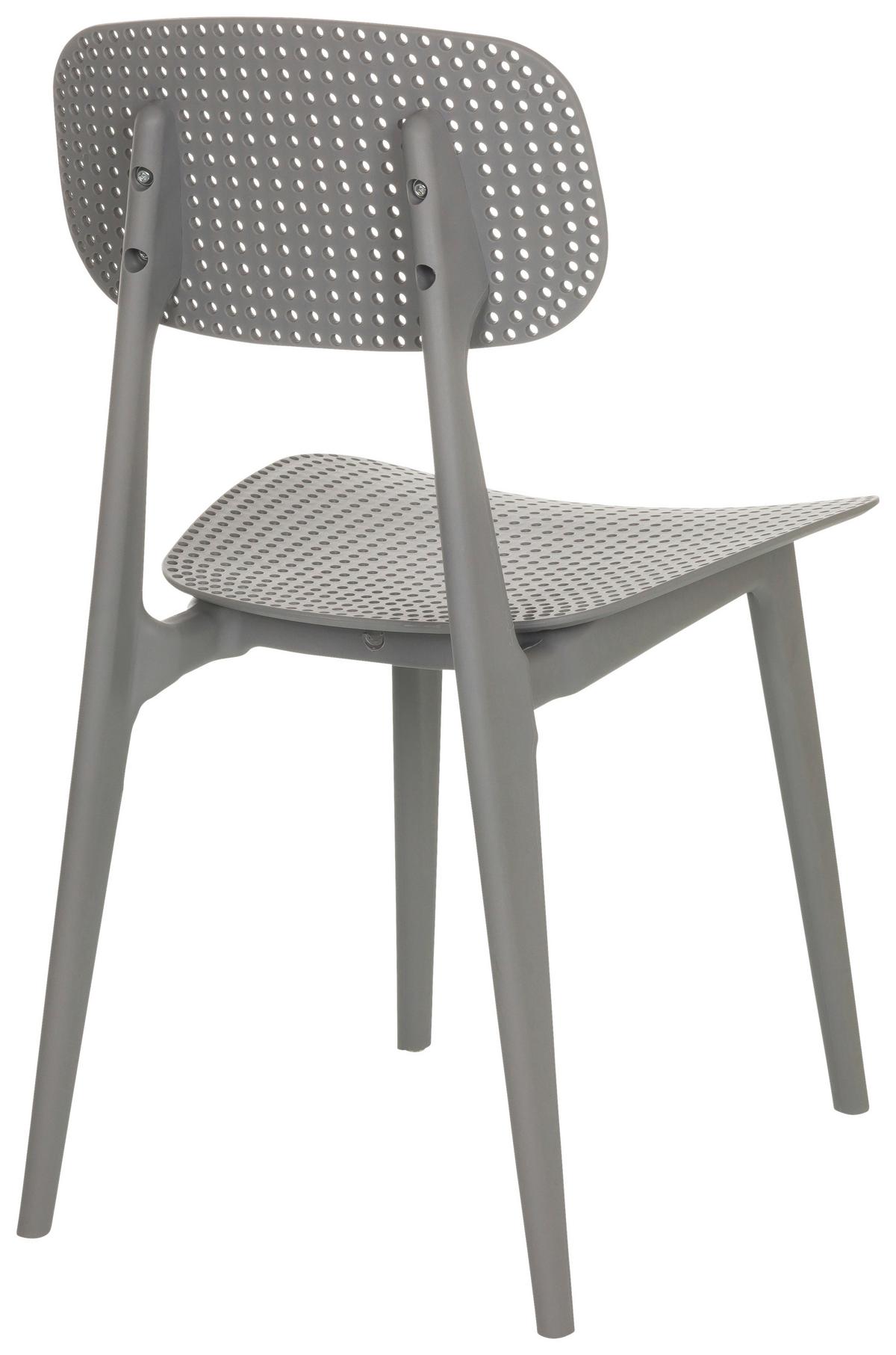 Gartensessel Artifo Hol Kunststoff - Grau, Basics, Kunststoff (42/79/51cm) - MID.YOU