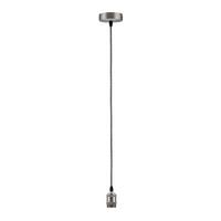 Hängeleuchten H: 200 cm 1-Flammig, Metall Grau - Basics (10,0/200cm) - Paulmann