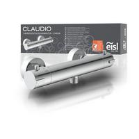 Duscharmatur Claudio Silberfarben H: 6 Cm Verchromt - Silberfarben, Design, Metall (27/6cm) - Schütte