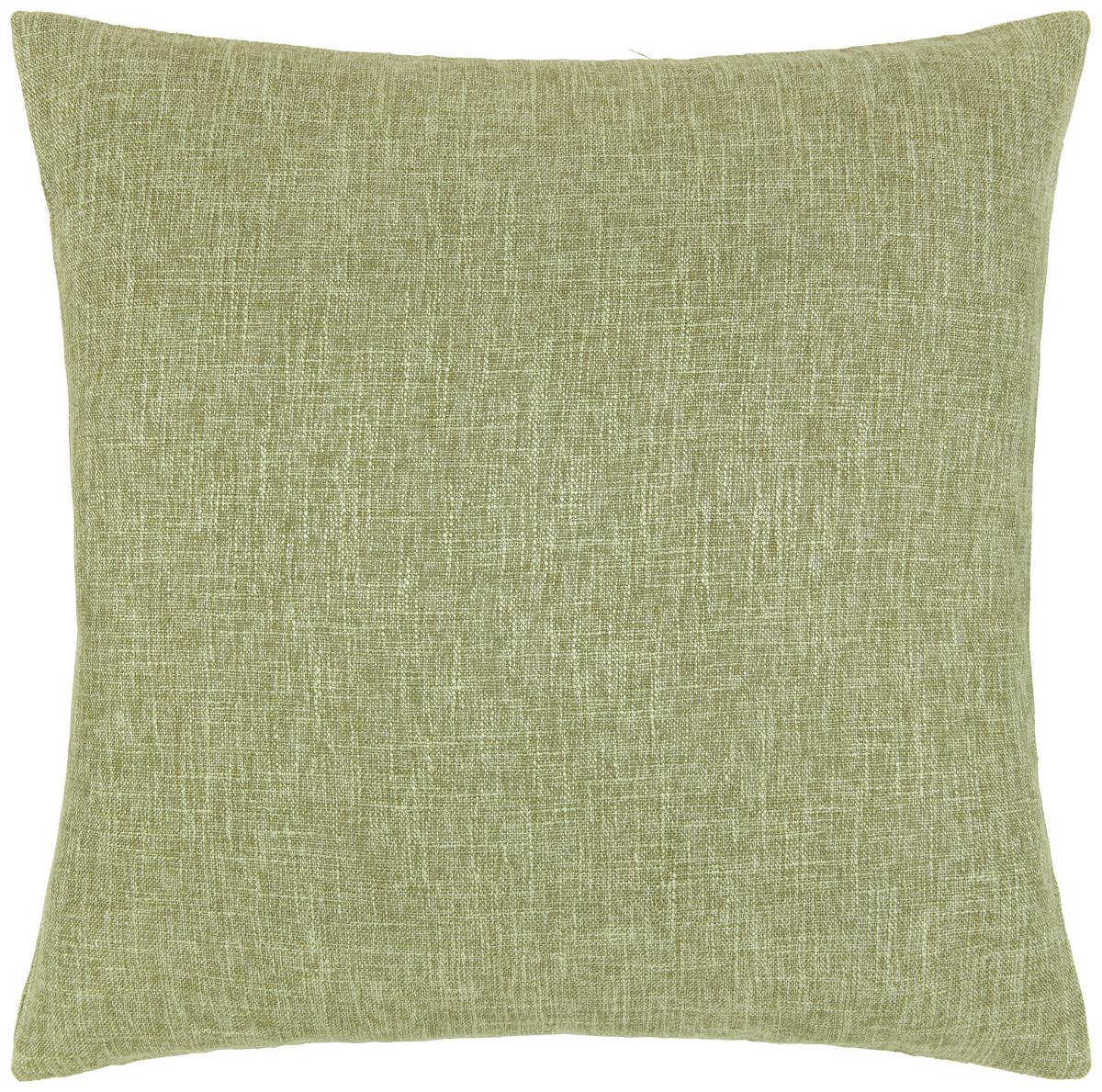 POTAH NA POLŠTÁŘ VZHLED LNU - zelená, textil (50/50cm) - Modern Living