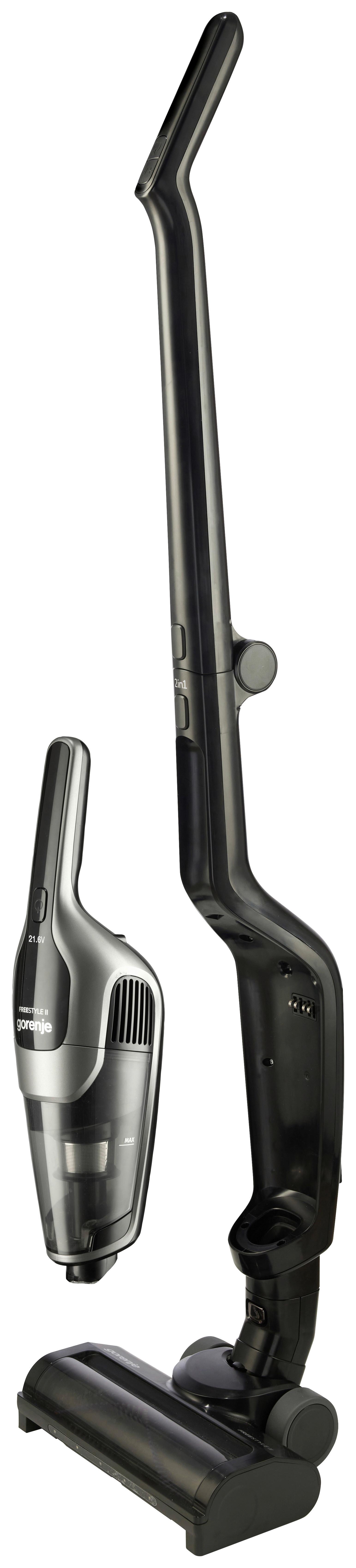 Akku Bodenstaubsauger Svc216110fsiibka - Dunkelgrau, Basics, Kunststoff (26/118/17cm) - Gorenje