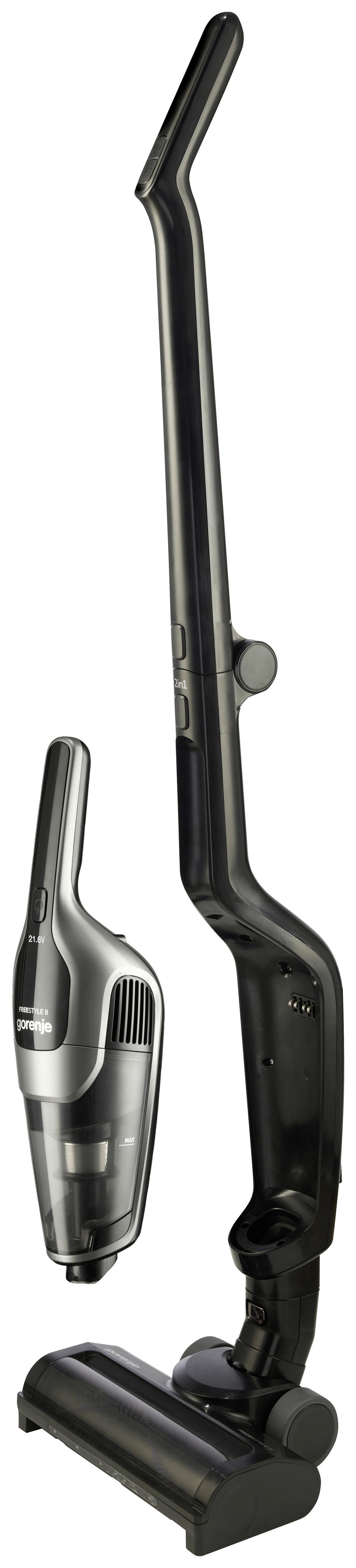 Akku Bodenstaubsauger Svc216110fsiibka - Dunkelgrau, Basics, Kunststoff (26/118/17cm) - Gorenje