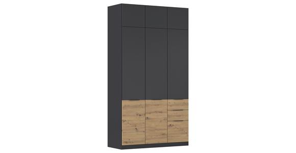 Aufsatzschrank Max-Extra - Grau, KONVENTIONELL, Holzwerkstoff (136/39/54cm) - James Wood