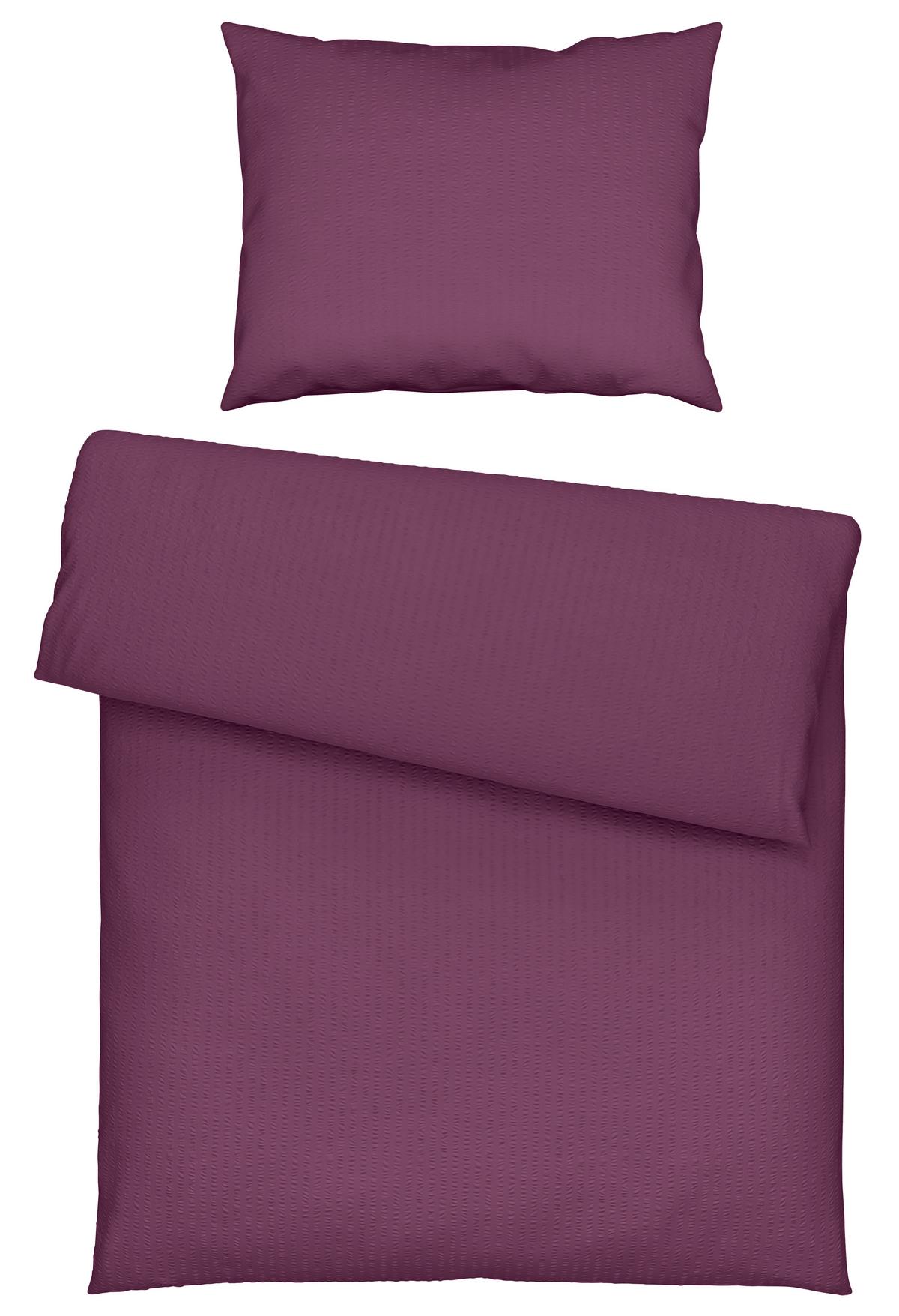 Bettwäsche Larissa - Beere, KONVENTIONELL, Textil - Ondega