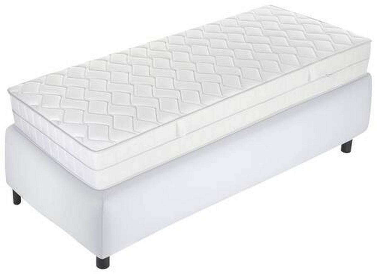 Kaltschaummatratze Air Deluxe 80x200 Cm H2/h3/h4 H: 19 Cm - Weiß, Basics, Textil (80/200cm) - MID.YOU
