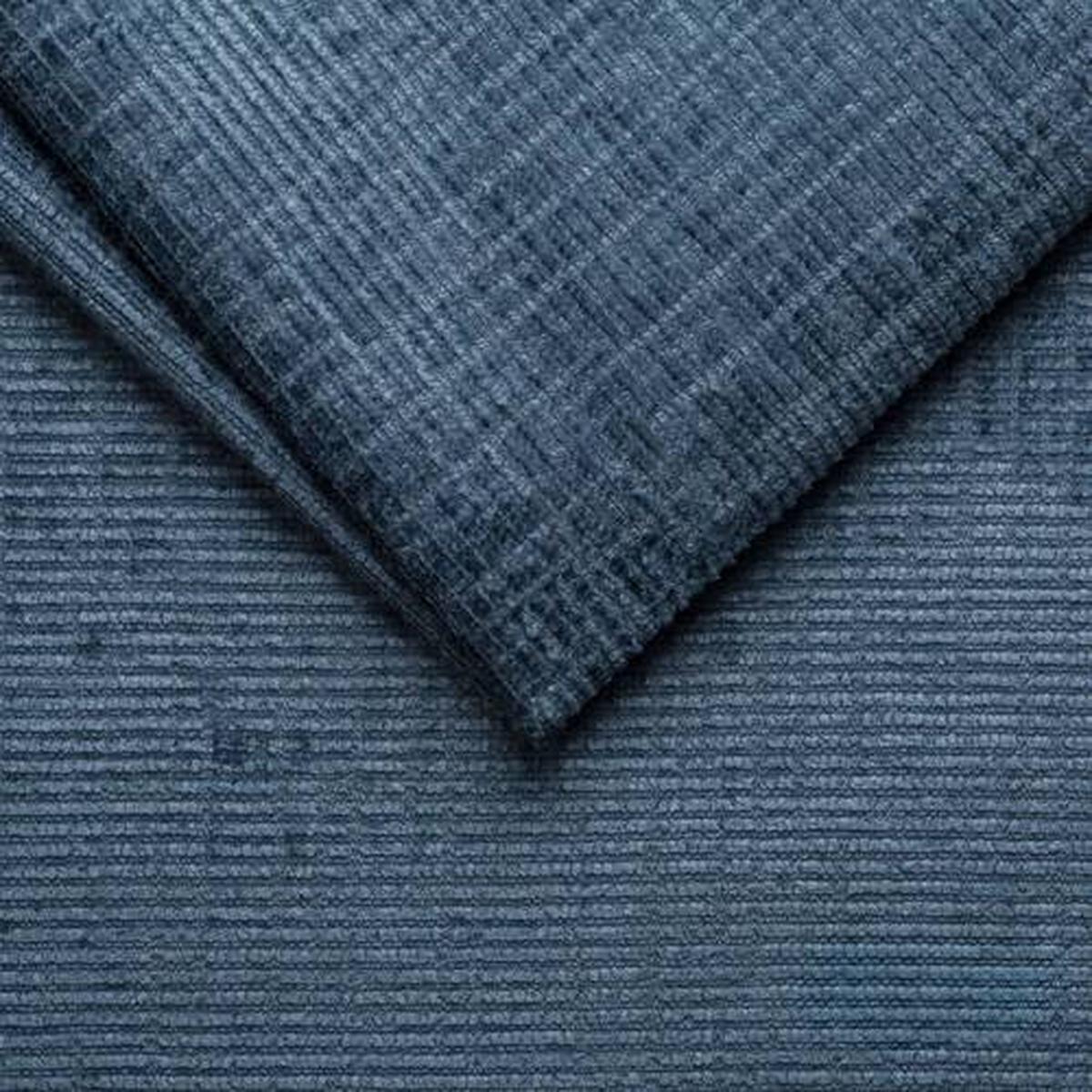 Schlafsofa Virgo - Blau/Schwarz, KONVENTIONELL, Textil (212/97/105cm) - MID.YOU