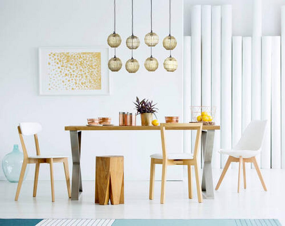 Hängeleuchte 14995-8h - Messingfarben, KONVENTIONELL, Metall (94/24/140cm) - Globo