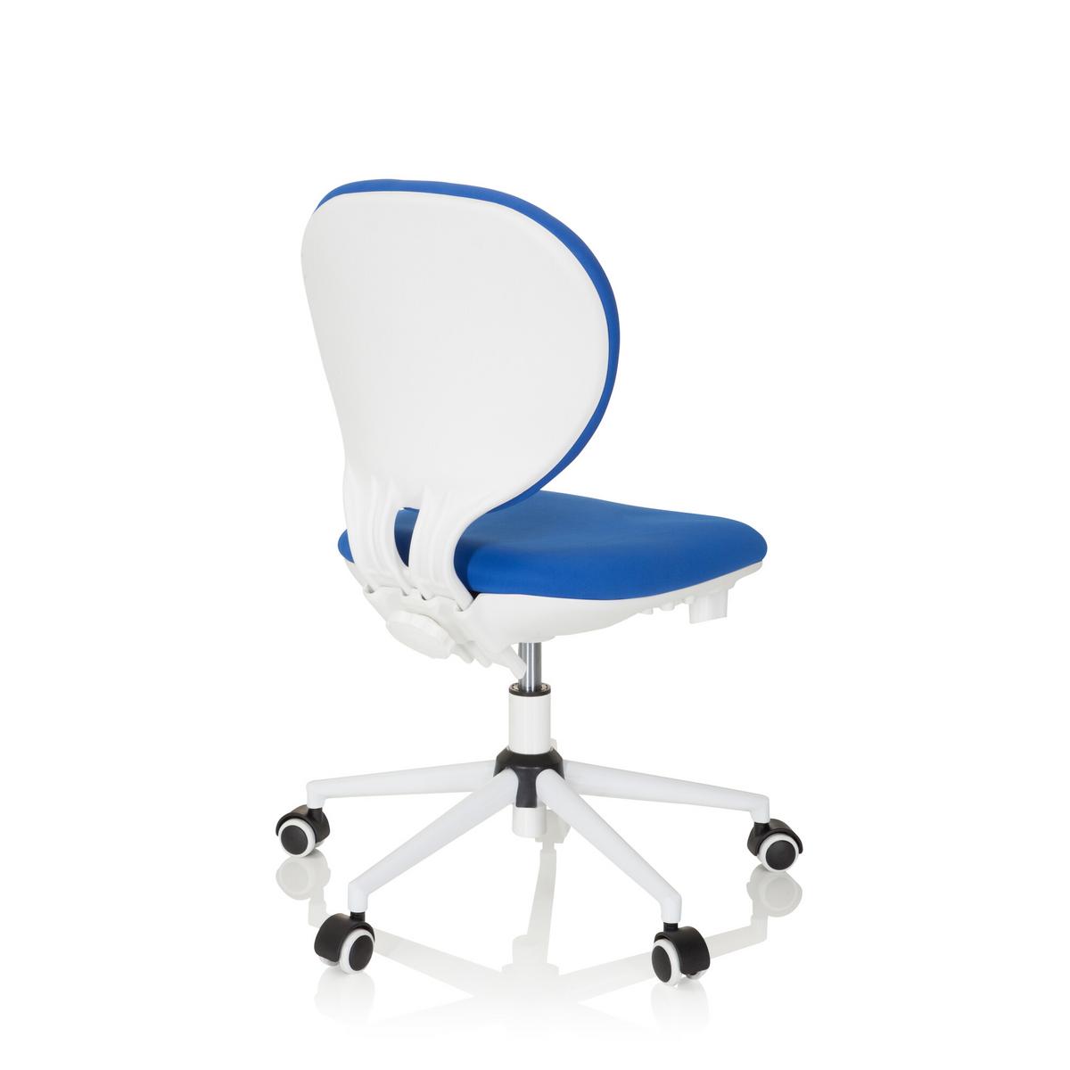 Jugenddrehstuhl Kid Vivo Stoff Blau - Blau, Basics, Kunststoff (43/82-95/56cm) - MID.YOU