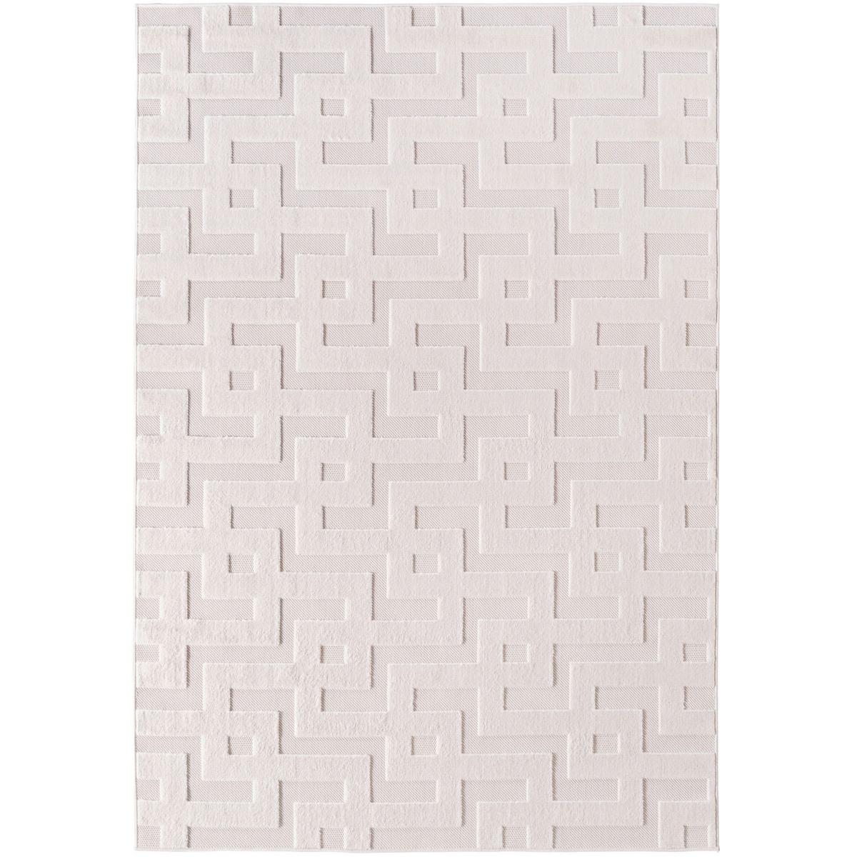 Flachwebteppich, Creme Doha - Creme, Basics, Textil (80/150cm)