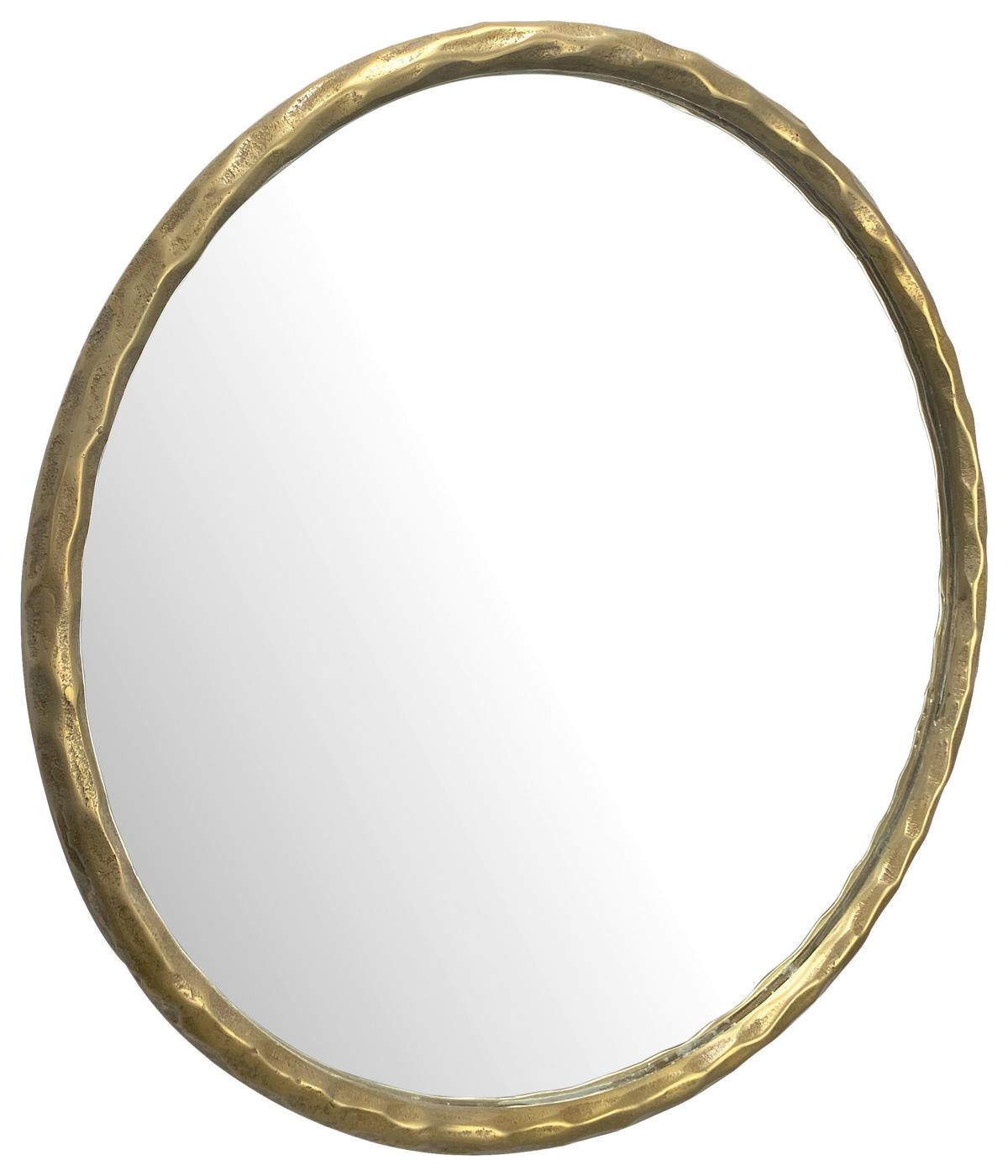 Wandspiegel Goldfarben B: 60 cm - Goldfarben, Design, Glas/Metall (60/60/4cm) - MID.YOU
