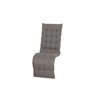 Liegenauflage N41977 - Taupe, KONVENTIONELL, Textil (48/6/160cm) - Siena Garden
