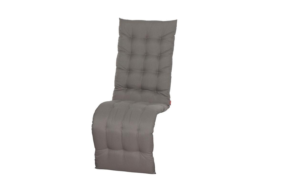 Liegenauflage N41977 - Taupe, KONVENTIONELL, Textil (48/6/160cm) - Siena Garden