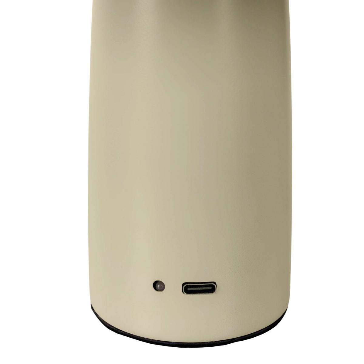 LED-Tischleuchte 3196411 Pilu - Beige, KONVENTIONELL, Kunststoff/Metall (16,5/15cm) - Näve