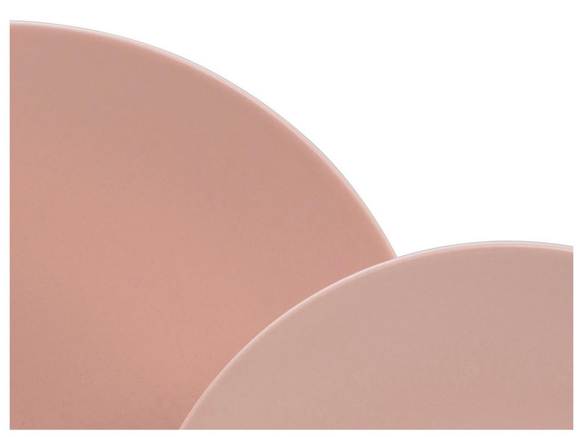 Kombiservice Soft Touch Peach Rosa 16--Teilig - Rosa, Basics, Keramik - Creatable