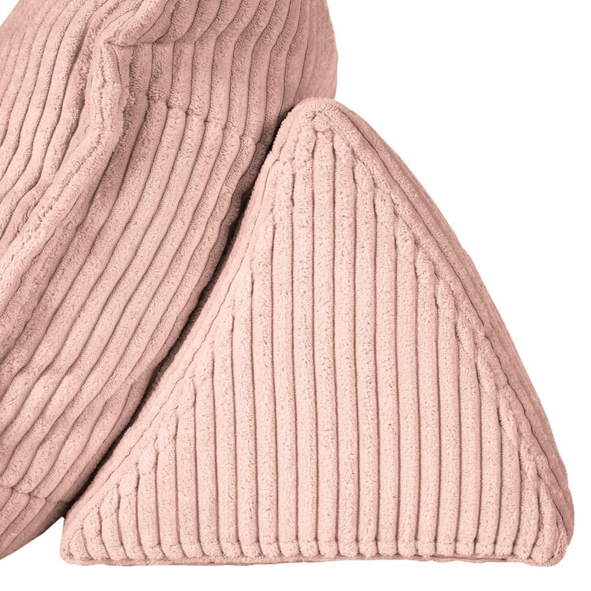 Rückenkissen Cordy, Flieder B: 83 Cm - Flieder, MODERN, Textil (83/25/42cm) - Trendmanufaktur