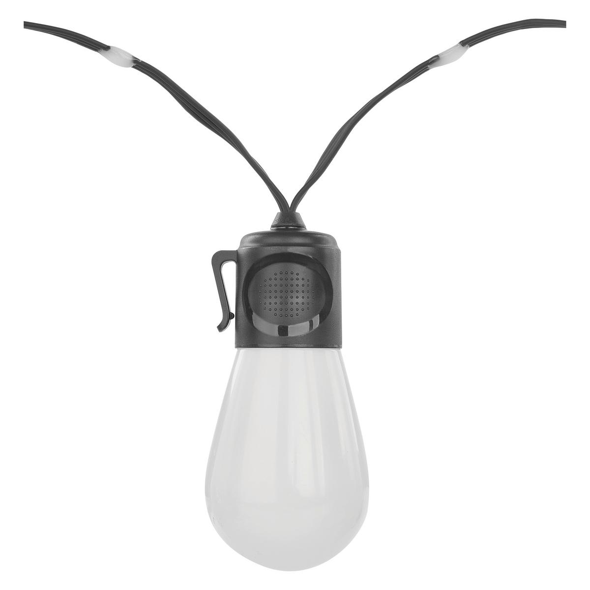 Led Fényfüzér Gosmart Kb. 15m - fekete, Basics, műanyag (1500cm)