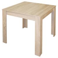 Esstisch Pit Sonoma Eiche Dekor L: 80cm - Sonoma Eiche, MODERN, Holzwerkstoff (80/80/75cm) - Livetastic