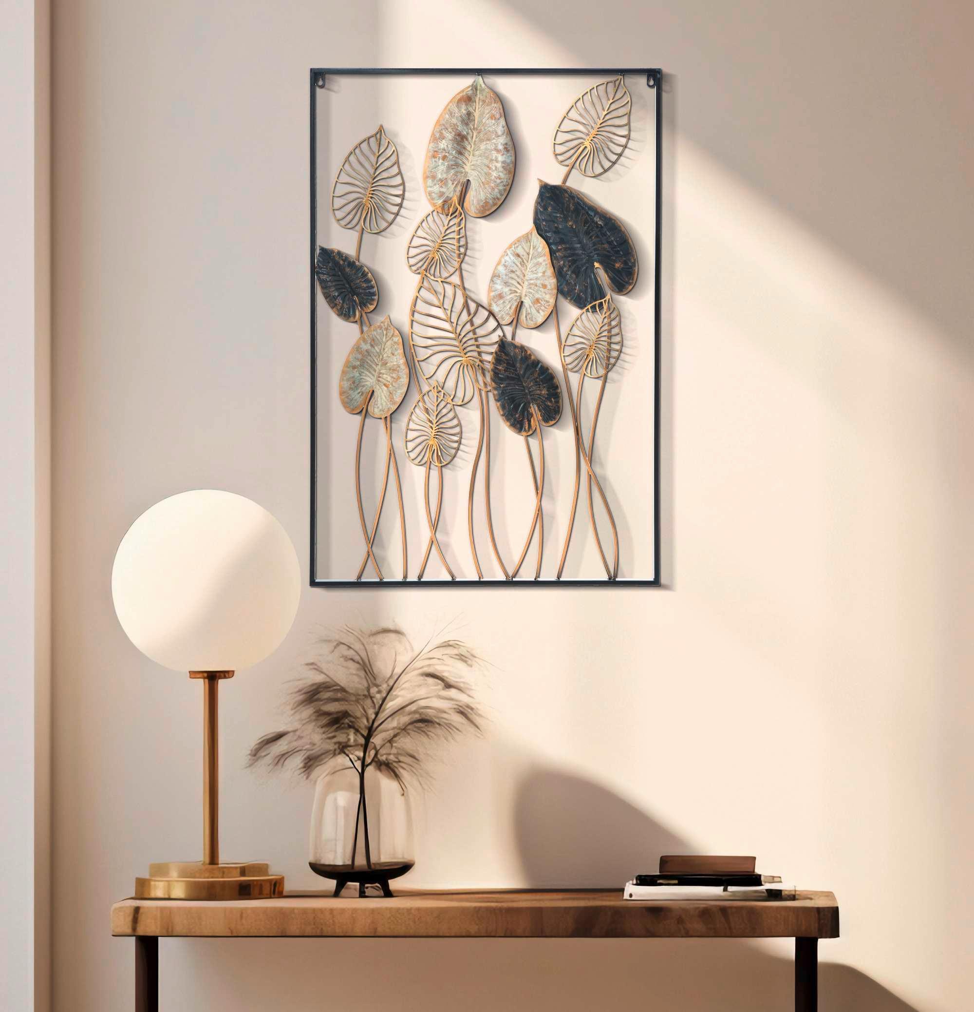 Wanddeko Centruy B Multicolor B: 100 cm - Multicolor, Basics, Metall (100/66/45cm)