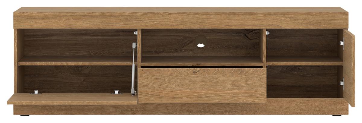 Tv-element Aretta Eichefarben B: 160 Cm - Eichefarben, MODERN, Holzwerkstoff (160/50,6/41,8cm)