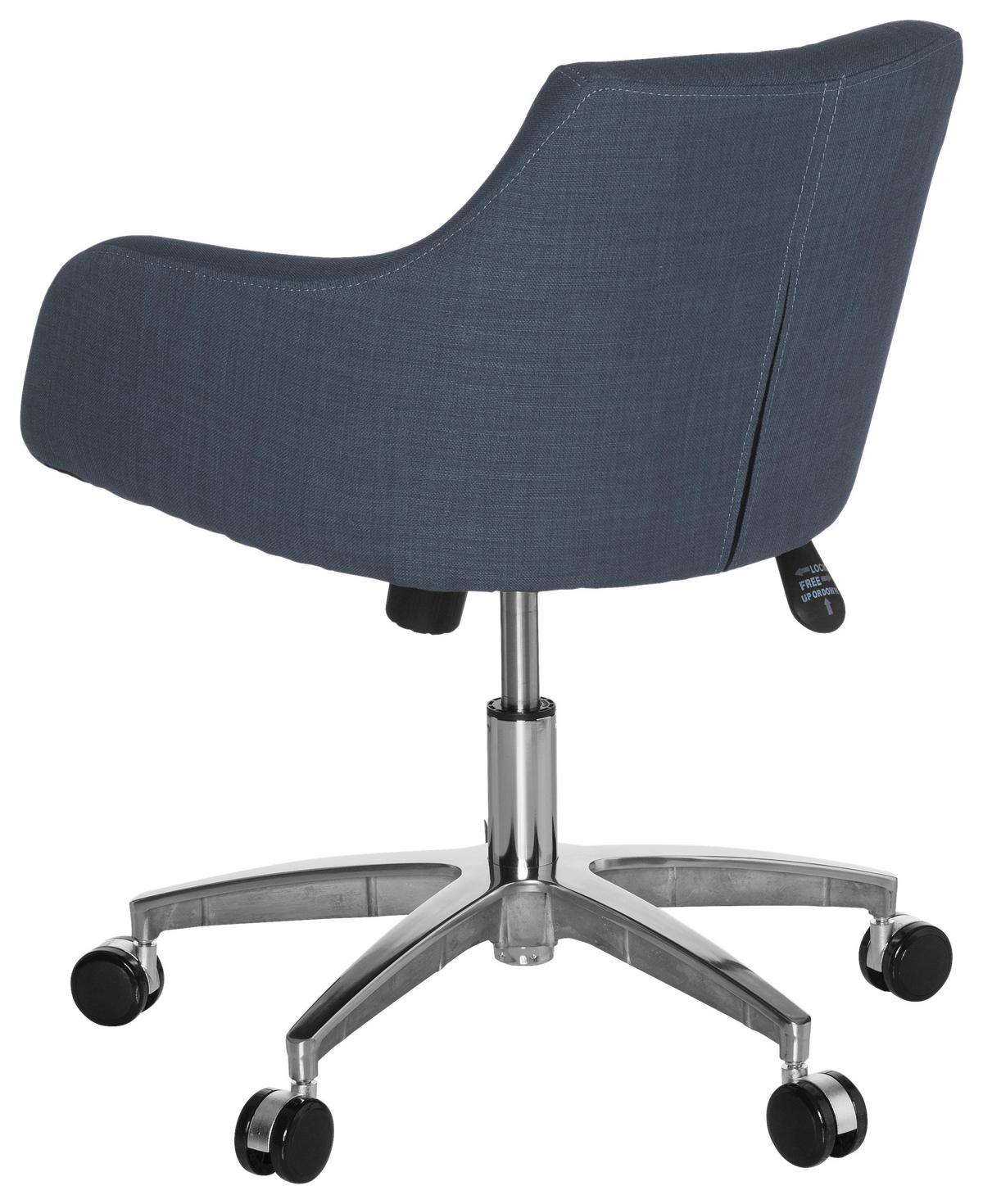 Drehstuhl Solao 100 Dunkelgrau - Dunkelgrau, MODERN, Kunststoff/Textil (55/86/41cm) - MID.YOU