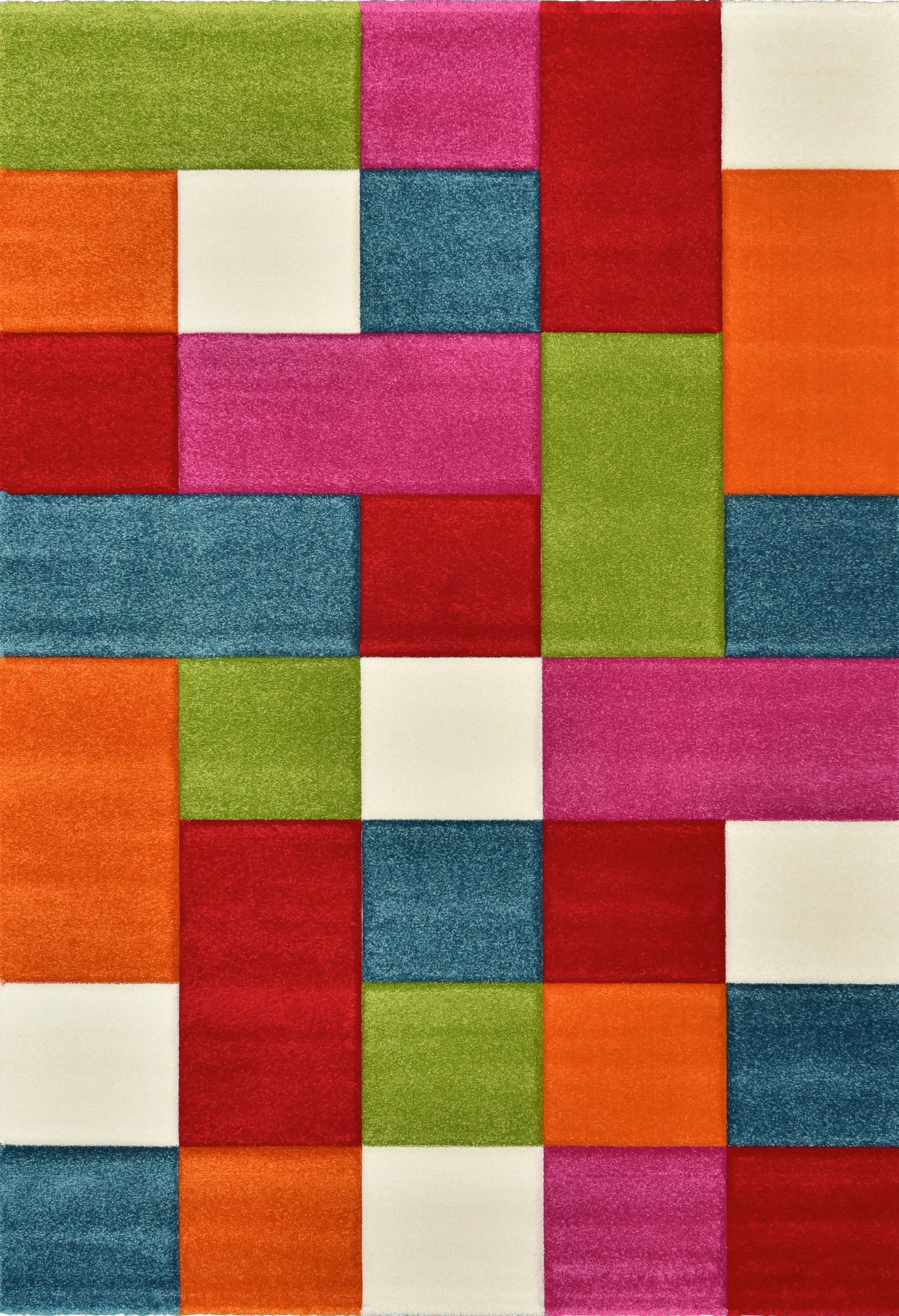 Webteppich Diamond Kids 646 - Multicolor, Basics, Textil (160/230cm)