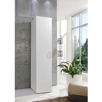 VÍCEÚČELOVÁ SKŘÍŇ MRK - bílá/barvy hliníku, Konvenční, kompozitní dřevo/plast (50/185/40cm) - Mömax