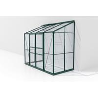 ANLEHN-GEWÄCHSHAUSBAUSATZ IDA 3300 ESG3MM, SMARAGD - Smaragdgrün, Basics, Glas/Metall (255/222/132cm)
