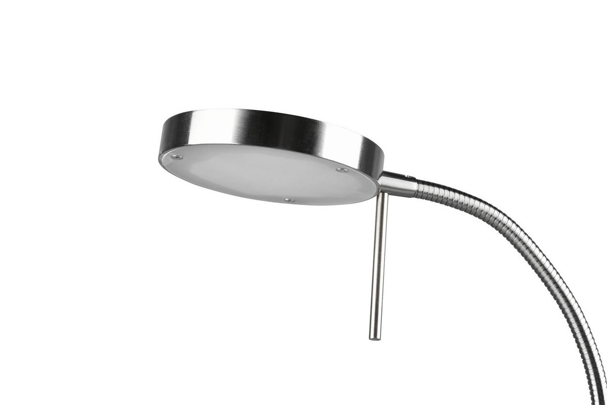 Led-schreibtischlampe Nickelf. 4-Fach Schaltbar, Flexarm - Basics (57/19/46cm) - Trio Leuchten