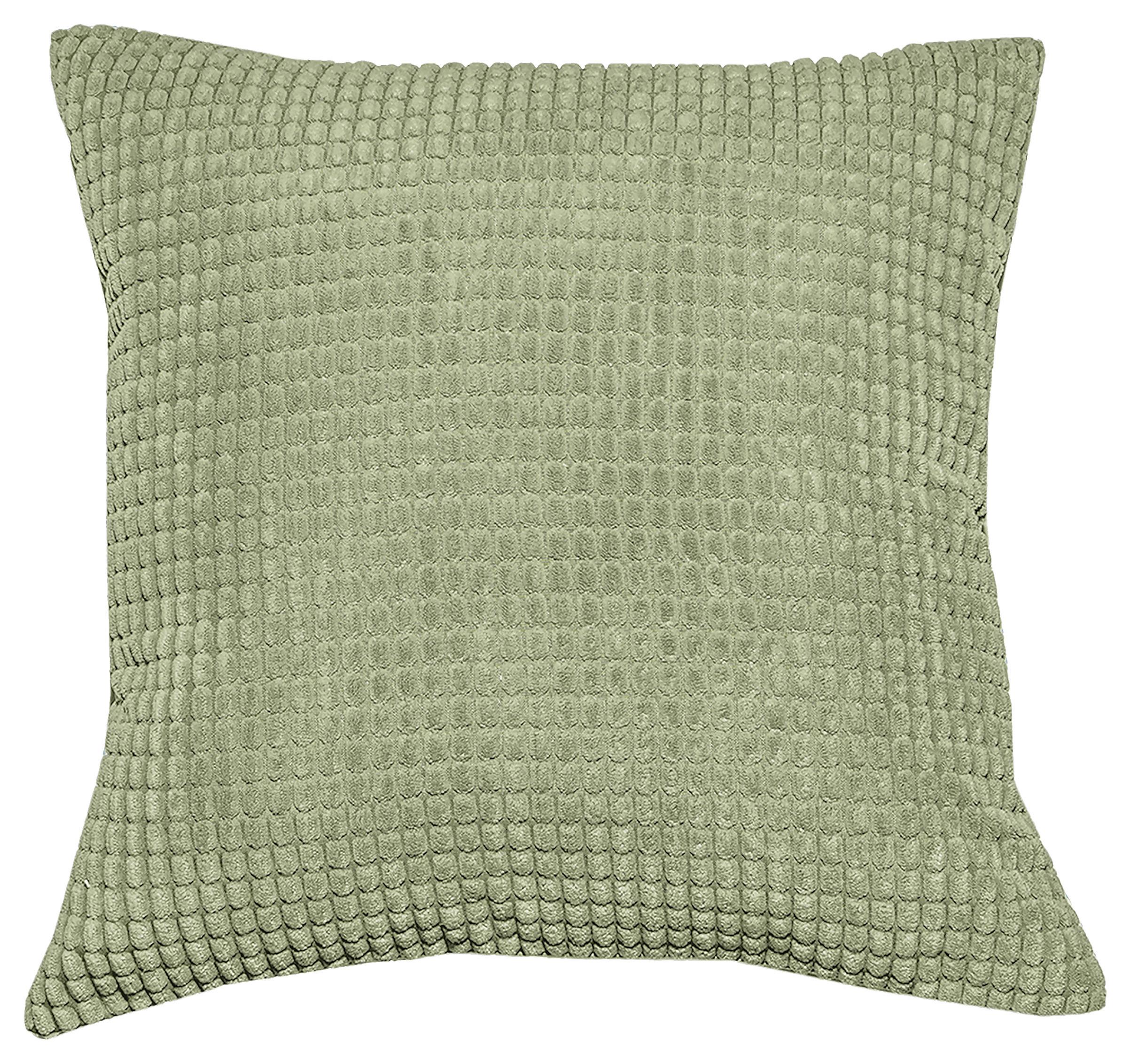 ZIERKISSEN HALINA - Hellgrün, MODERN, Textil (45/45cm) - Luca Bessoni