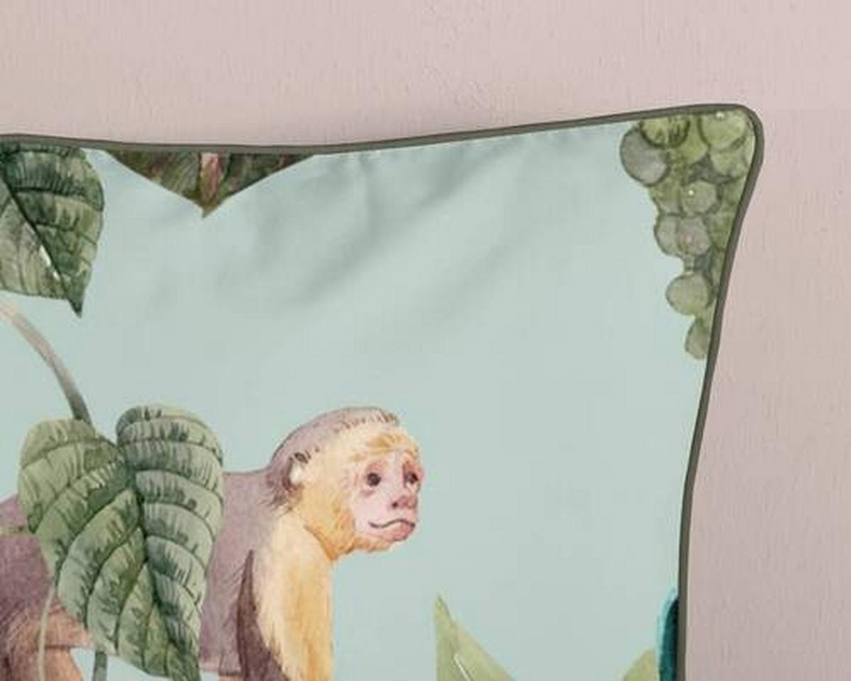 Wendebettwäsche Igandi Grün 155x220 cm - Grün, Natur, Textil (155/220cm)