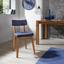 Stuhl Lotos Blau - Blau/Eichefarben, MODERN, Holz/Textil (46/81,5/59cm) Stuhl Lotos Blau - Blau/Eichefarben, MODERN, Holz/Textil (46/81,5/59cm)